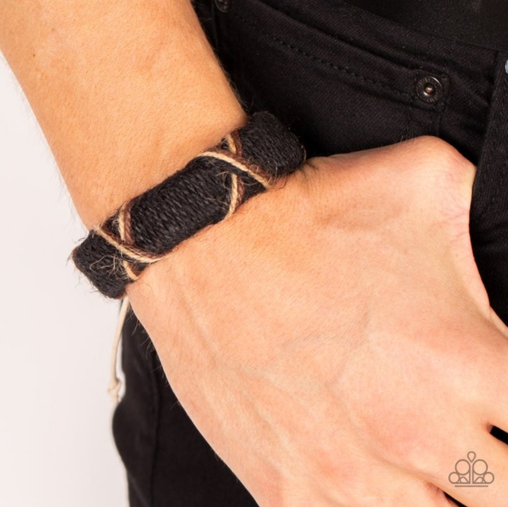 Genuine Leather and Twine Bracelet - Fashion Accessories